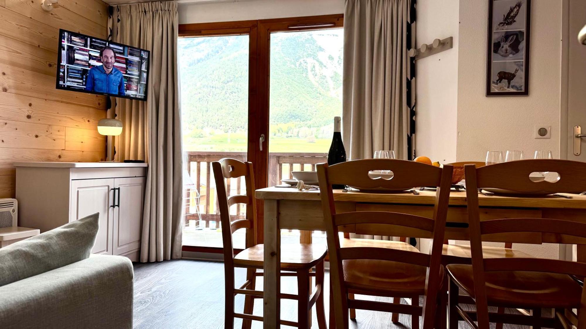 Aux Portes Du Parc National De La Vanoise Appartement Termignon Val Cenis Avec Wifi Bagian luar foto