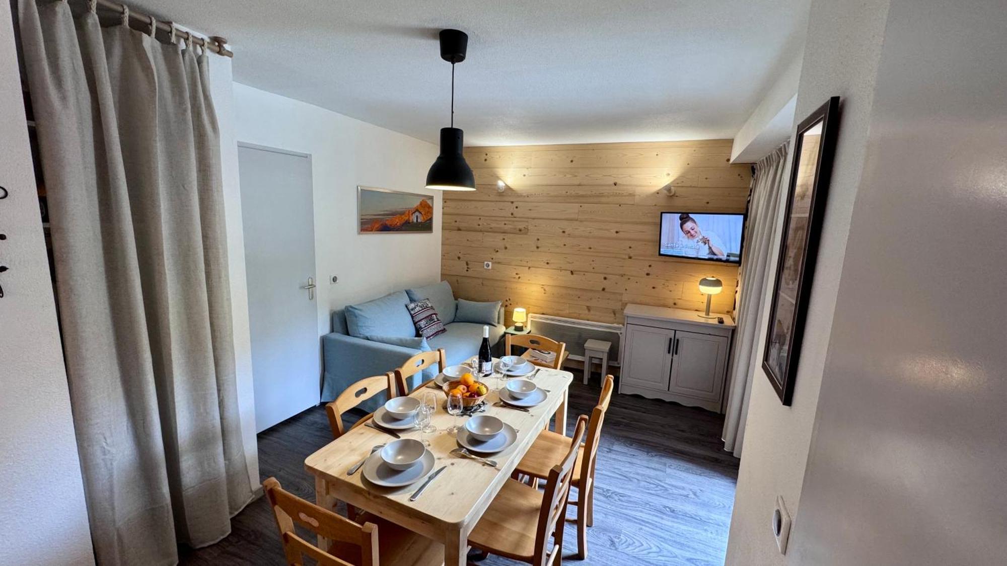 Aux Portes Du Parc National De La Vanoise Appartement Termignon Val Cenis Avec Wifi Bagian luar foto